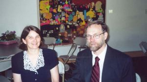 Carolyn Berg, our friend and photographer, and Bruce. 